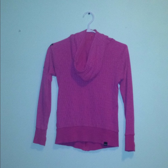 Bench Hot Pink Zip-Up Sweater - Picture 2 of 5